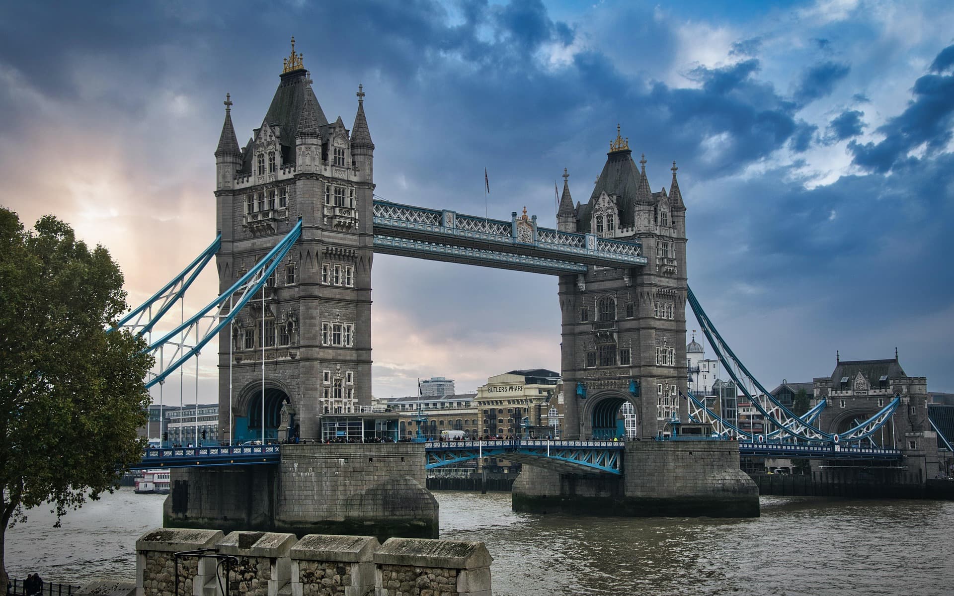 El Tower Bridge en Londres.